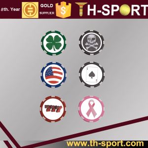 Барвисті гольф м'яч маркер