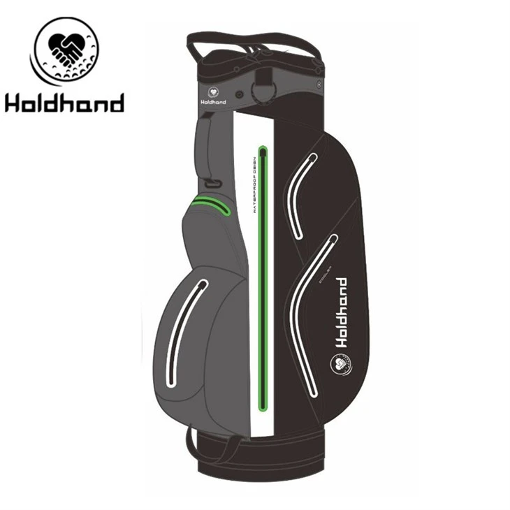 Direct-source Professional Cart Bag: 14-compartment Organization Enhanced By Weatherproof Tech