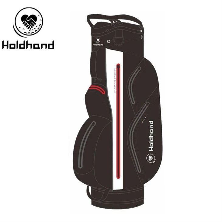 Direct-source Professional Cart Bag: 14-compartment Organization Enhanced By Weatherproof Tech