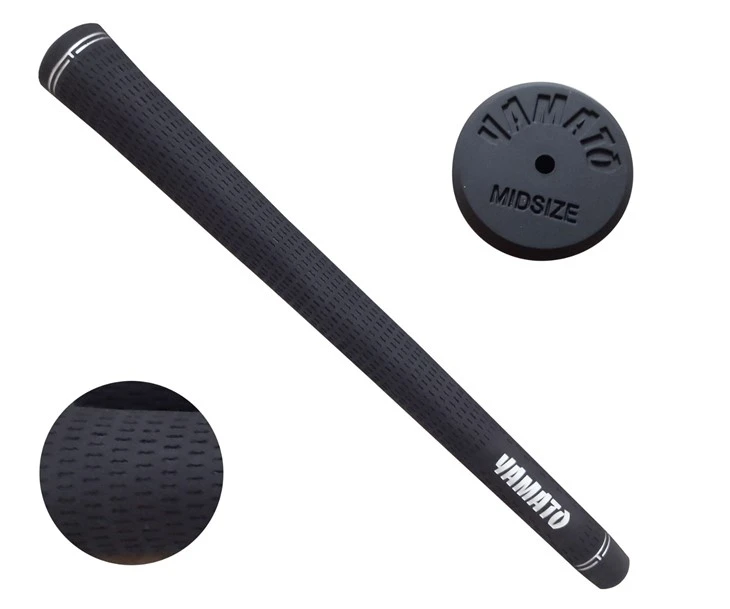 Golf Iron Grip – Black Rubber With Precision-Molded Anti-Slip Texture suppliers