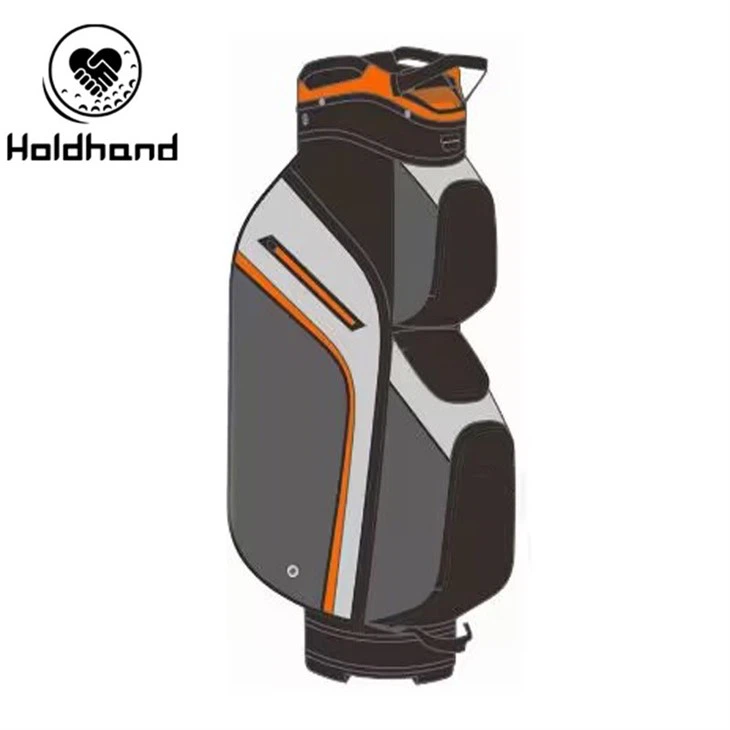 Deluxe Golf Cart Bag With 14 Way Full Length Dividers